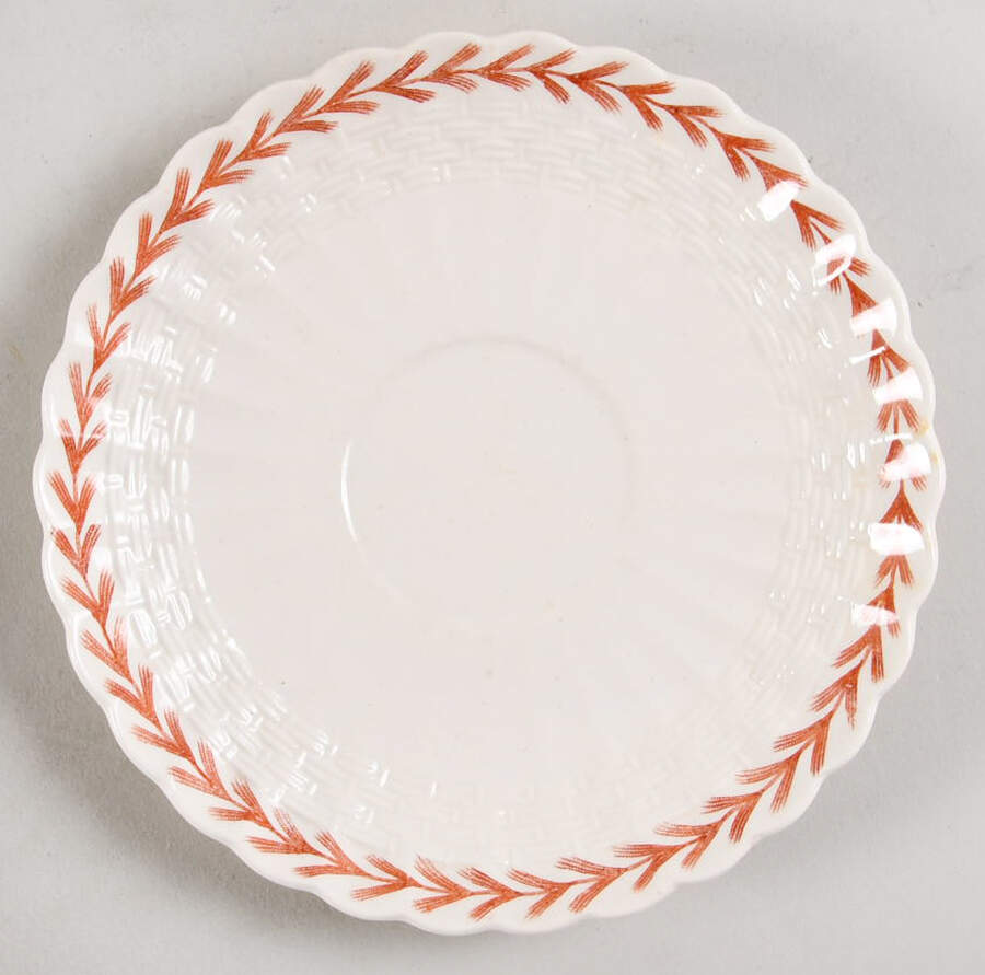 Ivanhoe Rust Saucer for Demitasse Cup by Spode-1