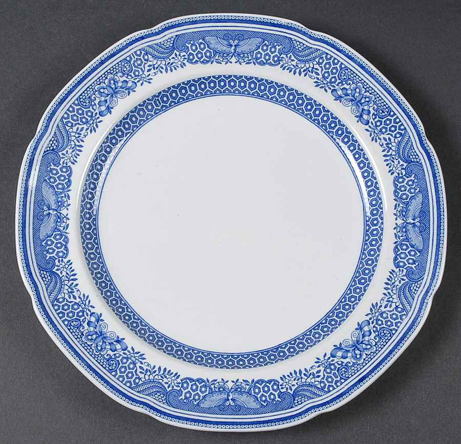 Jamestown Blue Dinner Plate by Spode-1