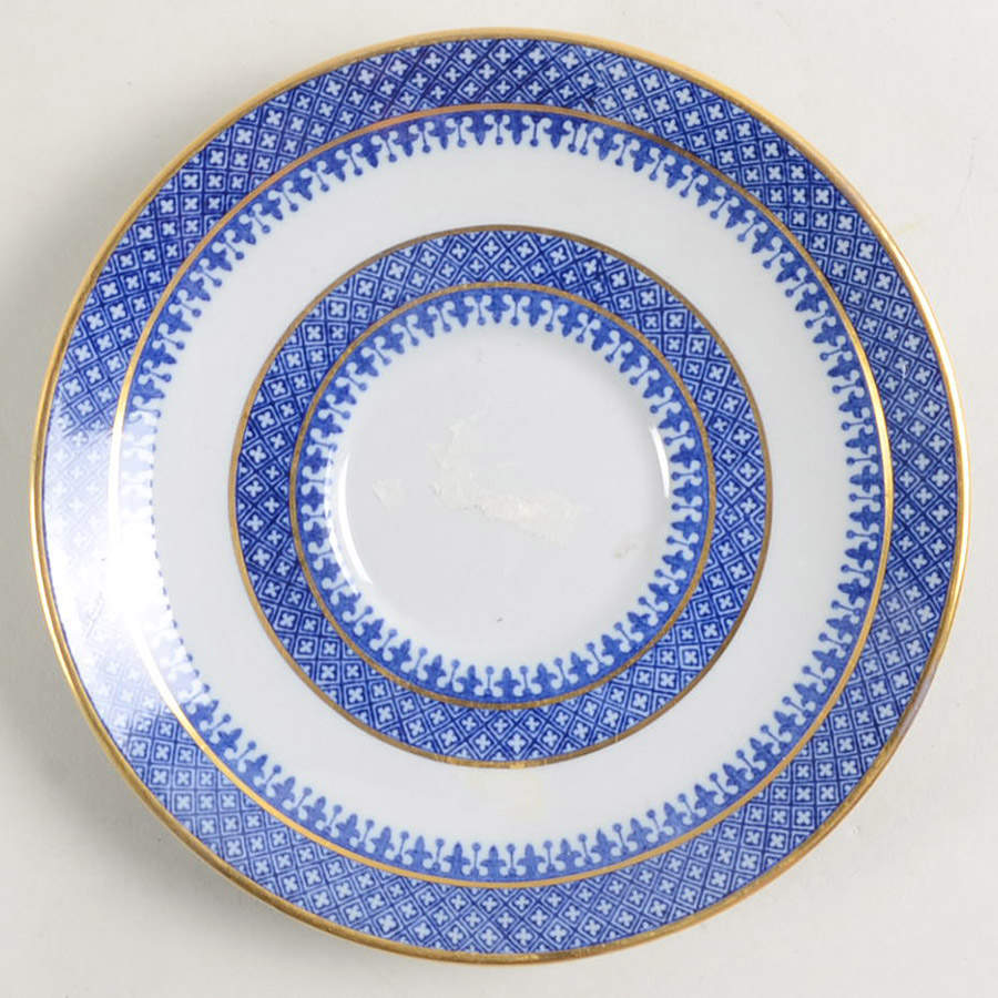 Jefferson (Gold Trim) Saucer for London Shape Footed Cup by Spode-1