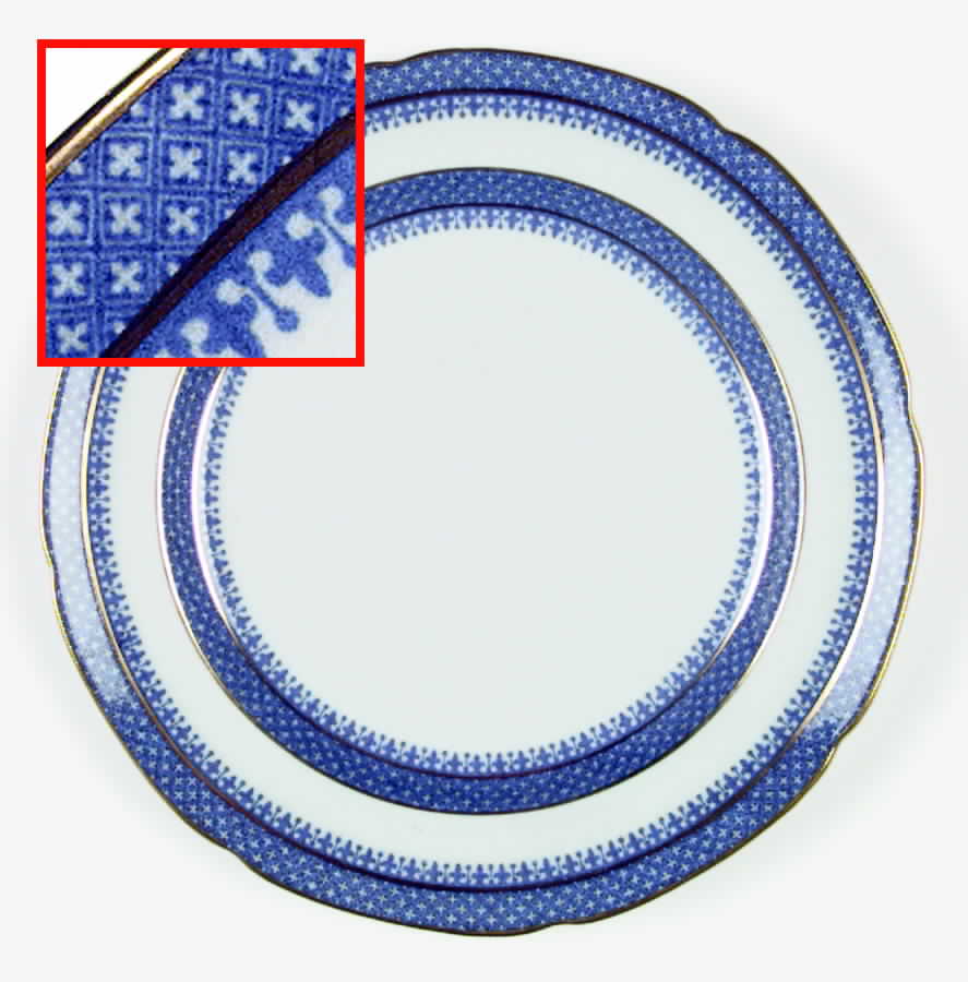Jefferson (Gold Trim) Dinner Plate by Spode-1