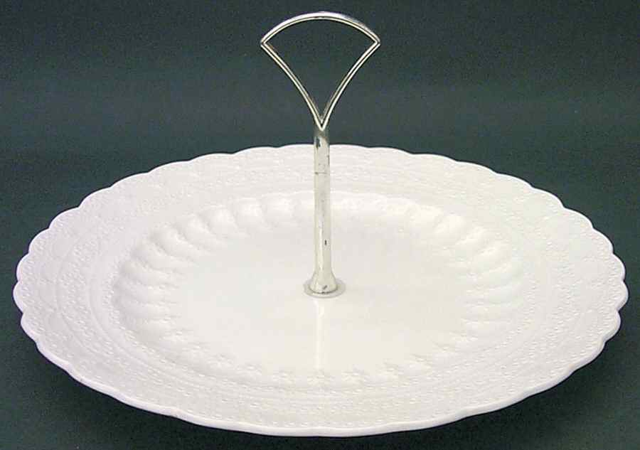 Jewel Round Serving Plate with Handle (DP) by Spode-1