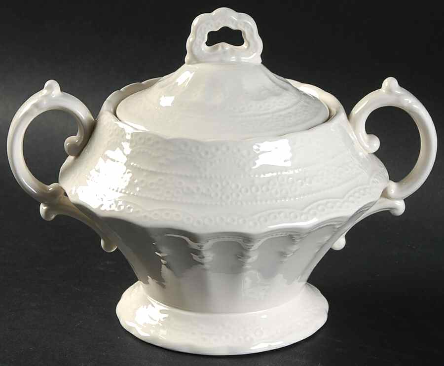Jewel Sugar Bowl & Lid by Spode-1