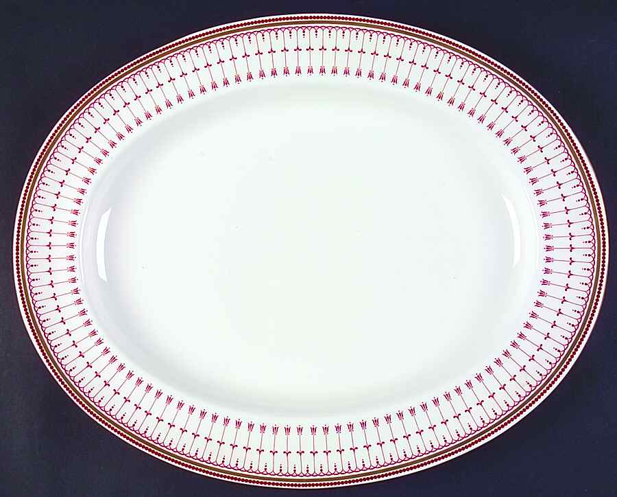 Kensington 14" Oval Serving Platter by Spode-1