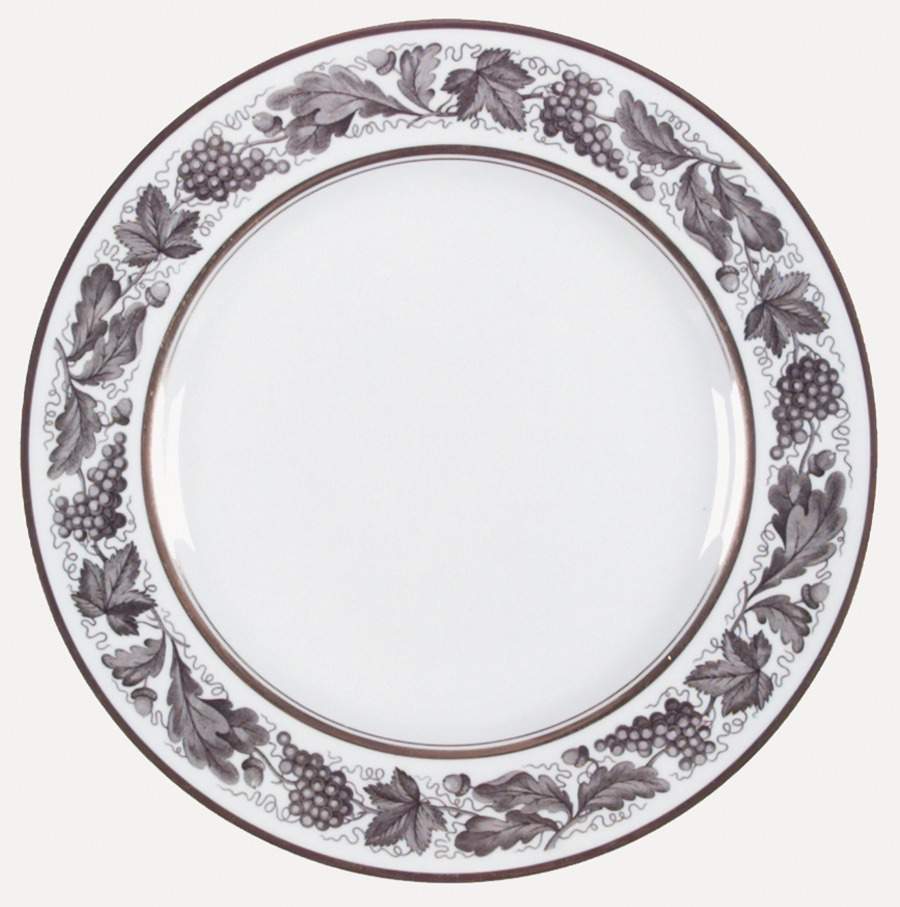 Kent Grey Dinner Plate by Tiffany-1