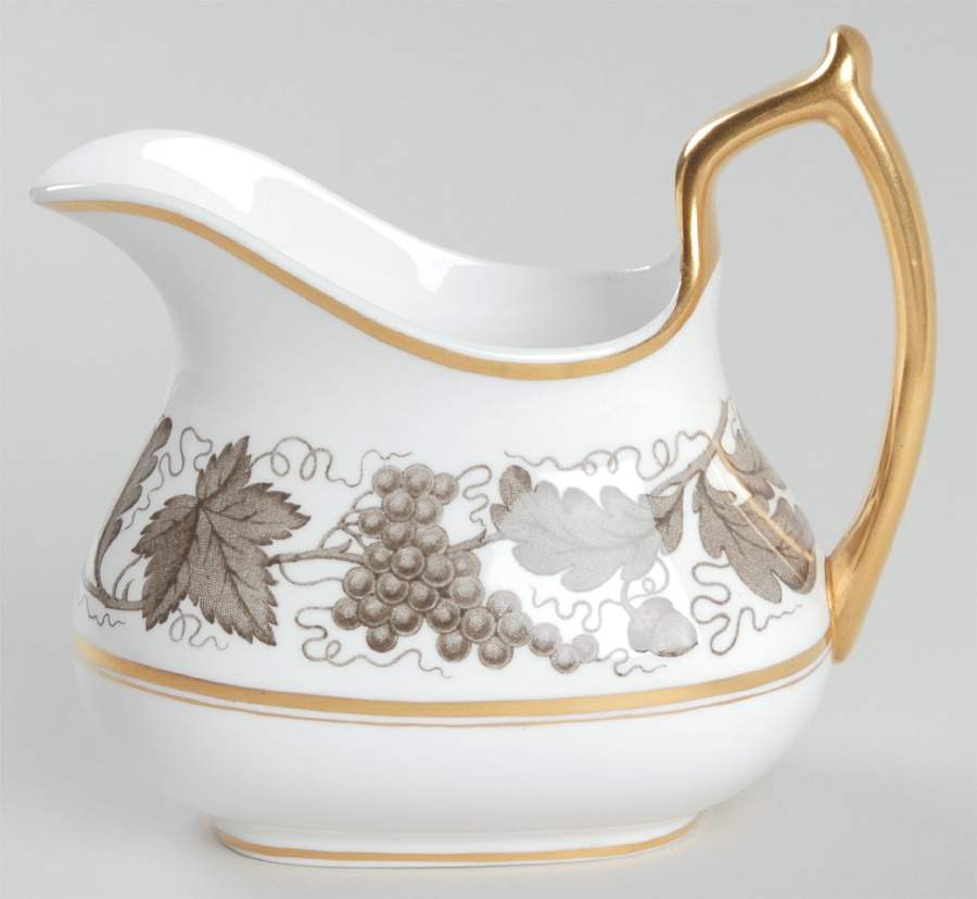 Kent Grey Creamer by Tiffany-1