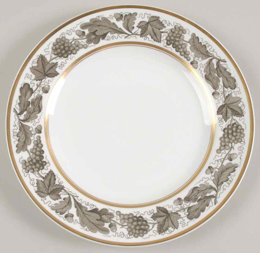 Kent Grey Luncheon Plate by Tiffany-1