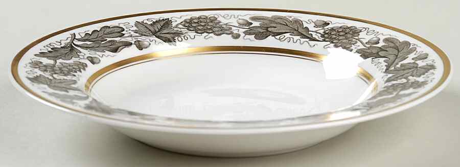 Kent Grey Rim Soup Bowl by Tiffany-1