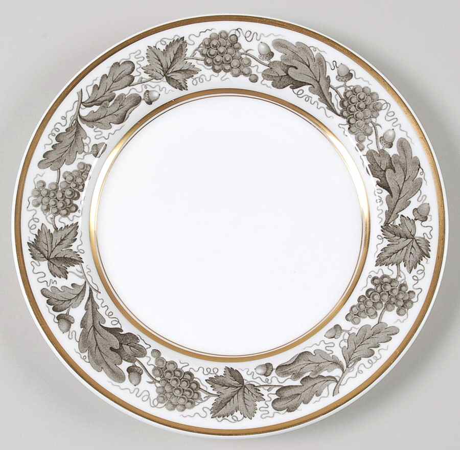Kent Grey Salad Plate by Tiffany-1