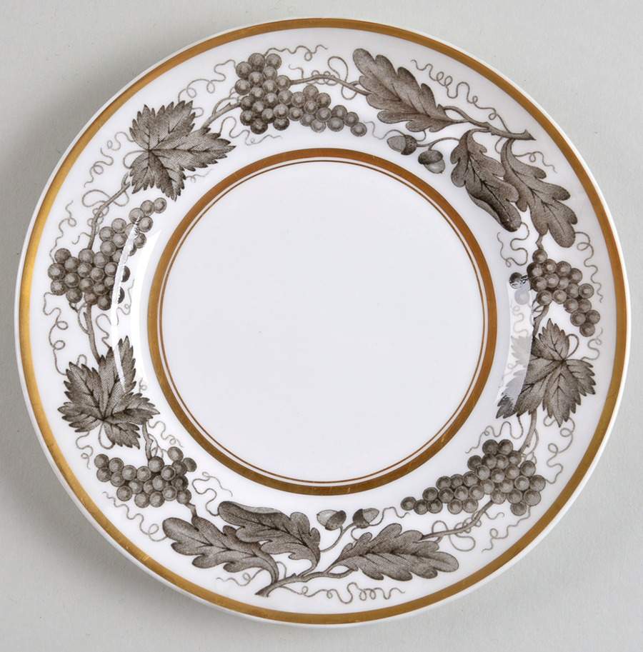 Kent Grey Bread & Butter Plate by Tiffany-1