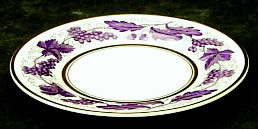 Kent Puce Bread & Butter Plate by Spode-1