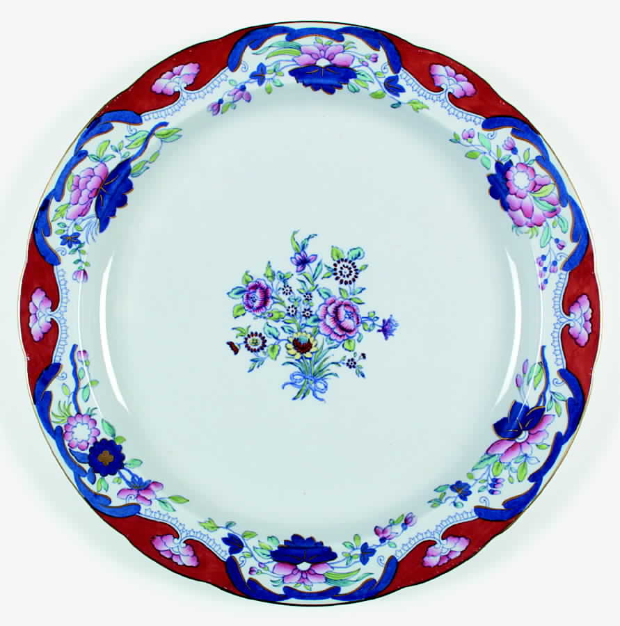 King's 12" Chop Plate (Round Platter) by Spode-1
