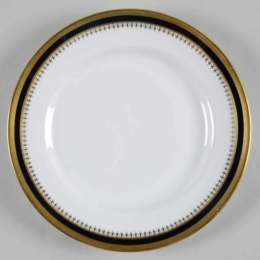 Knightsbridge Black Salad Plate by Spode-1