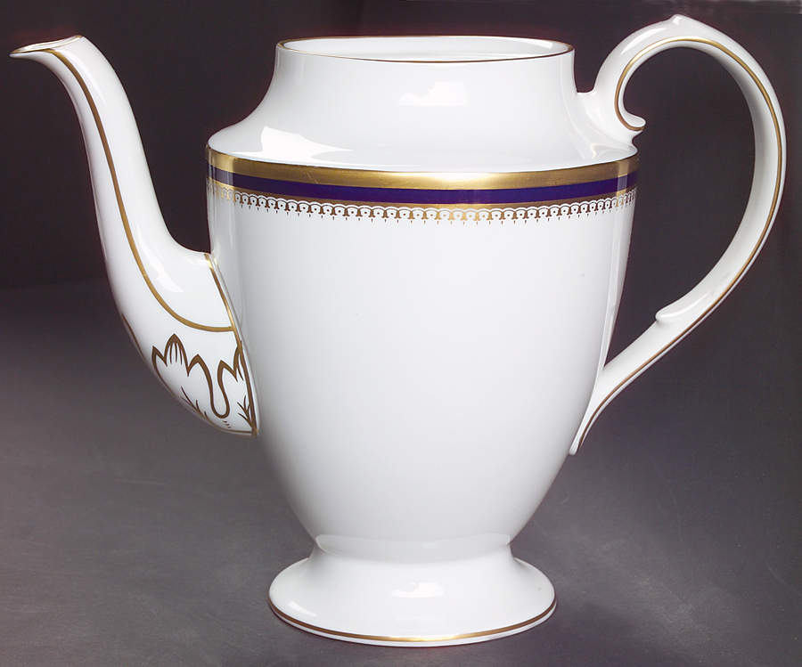 Knightsbridge Cobalt Blue Coffee Pot No Lid by Spode-1