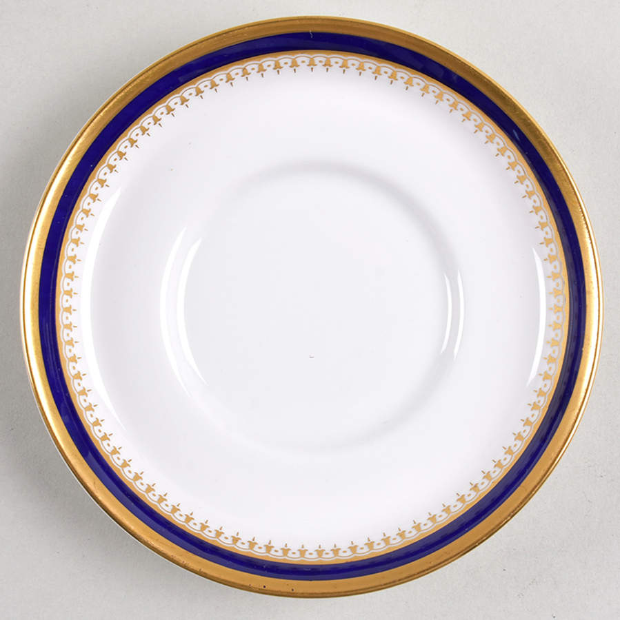 Knightsbridge Cobalt Blue Saucer for Demitasse Cup by Spode-1
