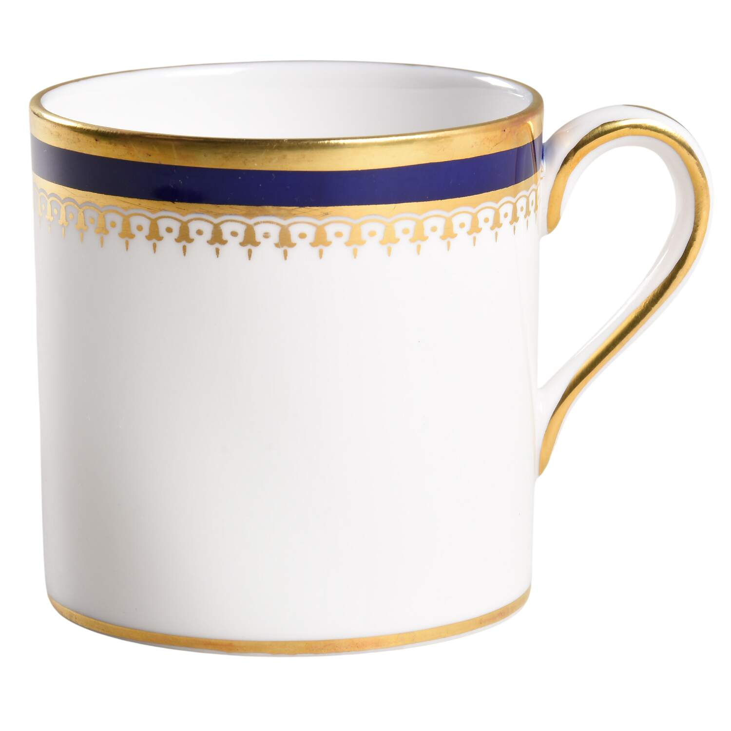 Knightsbridge Cobalt Blue Flat Demitasse Cup by Spode-1
