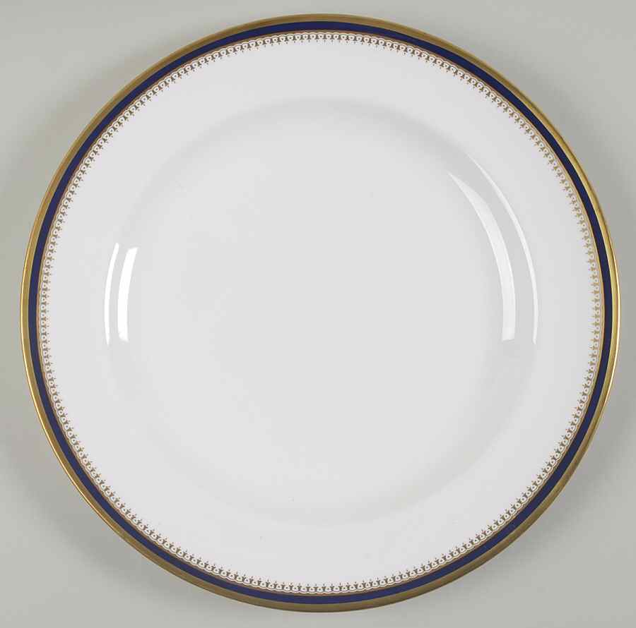 Knightsbridge Cobalt Blue 12" Chop Plate (Round Platter) by Spode-1