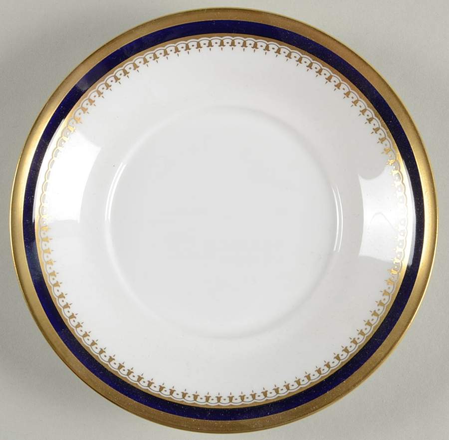 Knightsbridge Cobalt Blue Saucer by Spode-1