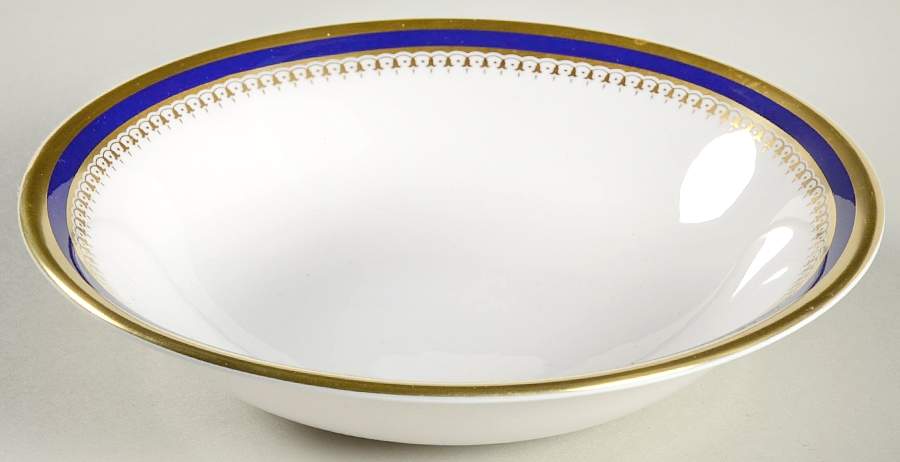 Knightsbridge Cobalt Blue Coupe Cereal Bowl by Spode-1