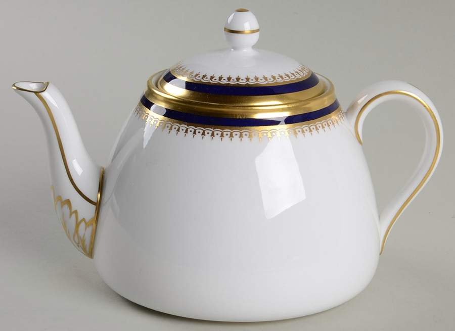 Knightsbridge Cobalt Blue Mini Teapot & Lid by Spode-1