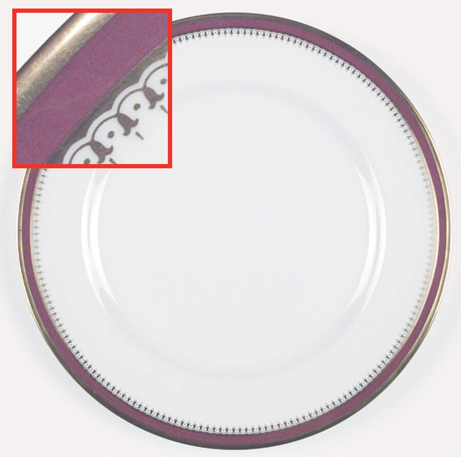 Knightsbridge Crimson Dinner Plate by Spode-1