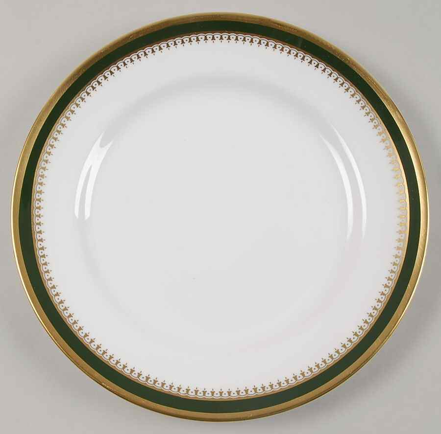 Knightsbridge Leather Green Salad Plate by Spode-1