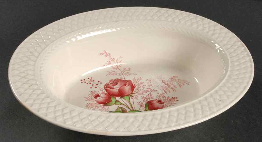 Lady Anne 9" Oval Vegetable Bowl by Spode-1