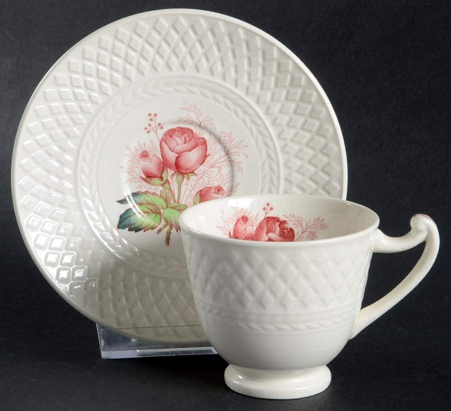 Lady Anne Footed Demitasse Cup & Saucer Set by Spode-1