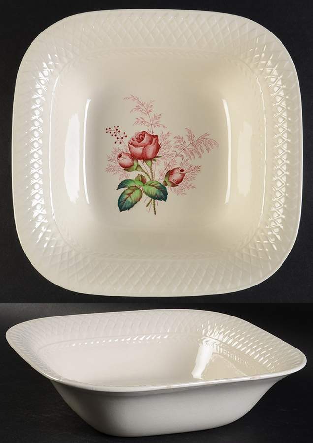 Lady Anne 9" Square Vegetable Bowl by Spode-1