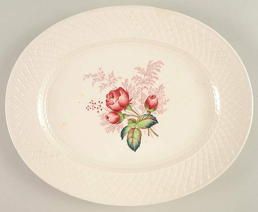 Lady Anne 11" Oval Serving Platter by Spode-1