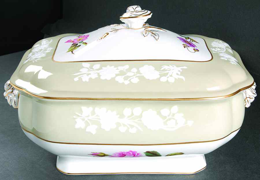 Lady Blessington Stone Tureen &  Lid by Spode-1