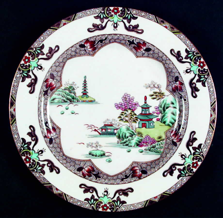 Landscape Dinner Plate by Spode-1