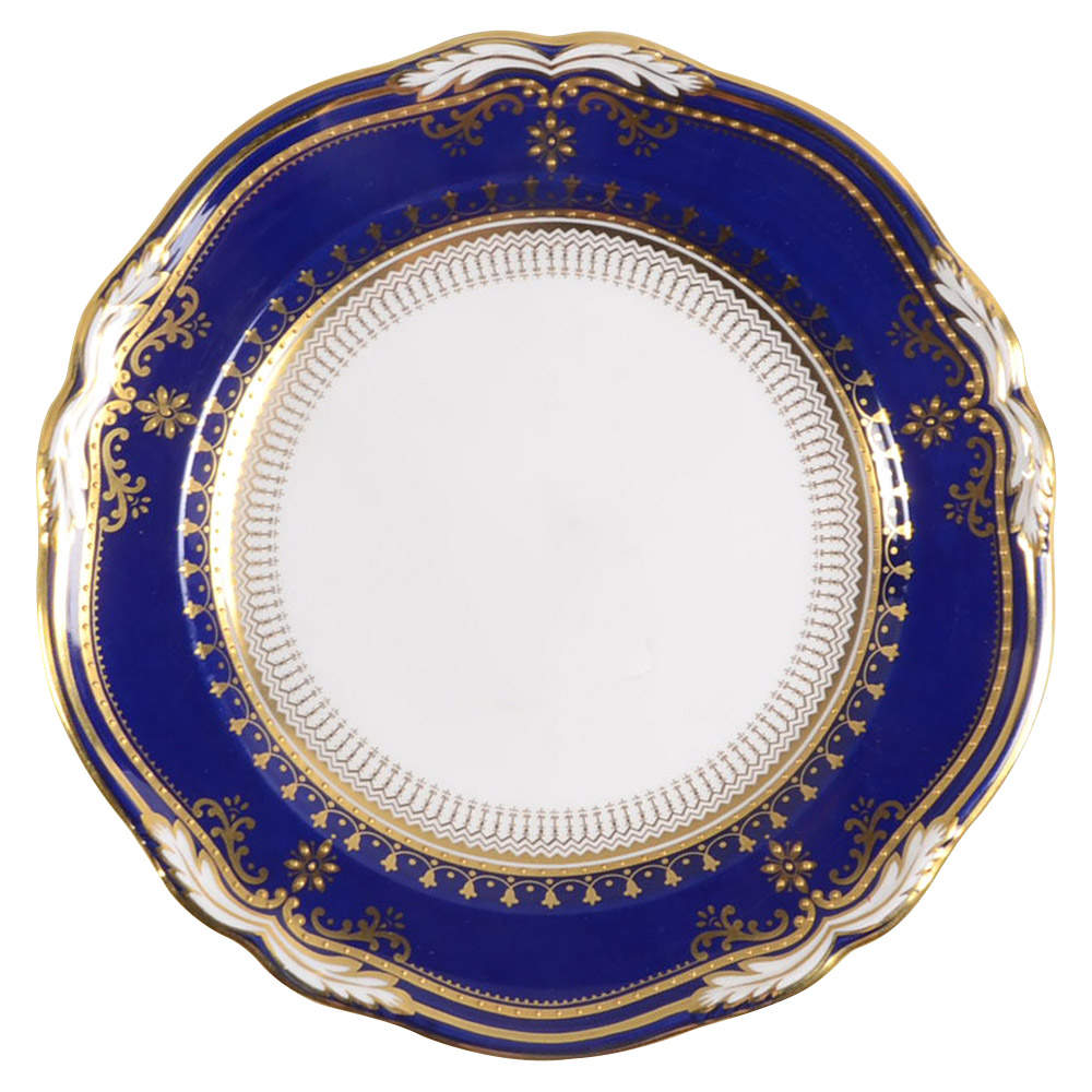 Lancaster Cobalt (White Body) Salad Plate by Spode-1