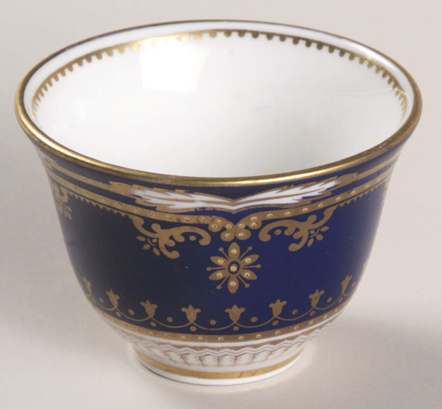 Lancaster Cobalt (White Body) Single Egg Cup by Spode-1