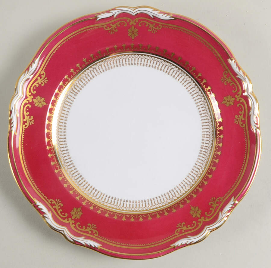 Lancaster Crimson Luncheon Plate by Spode-1