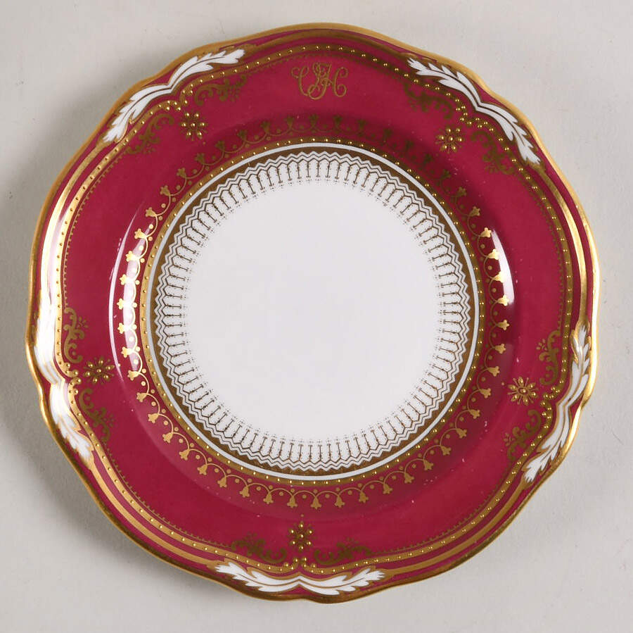Lancaster Crimson Bread & Butter Plate by Spode-1