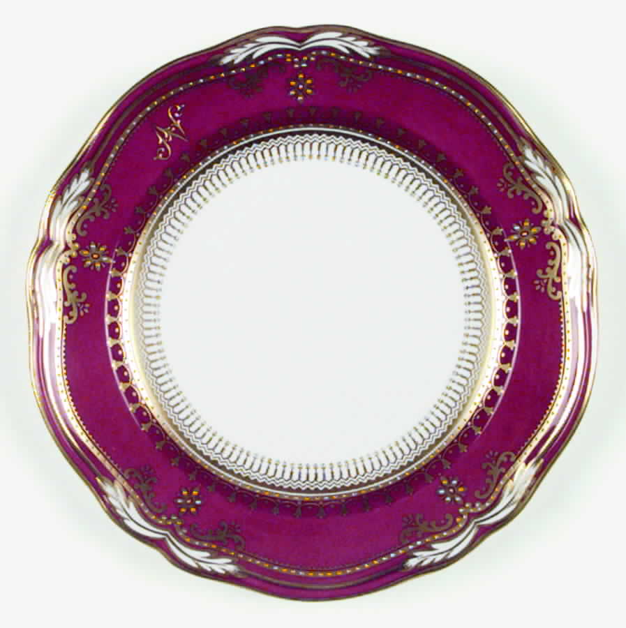 Lancaster Crimson Salad Plate by Spode-1