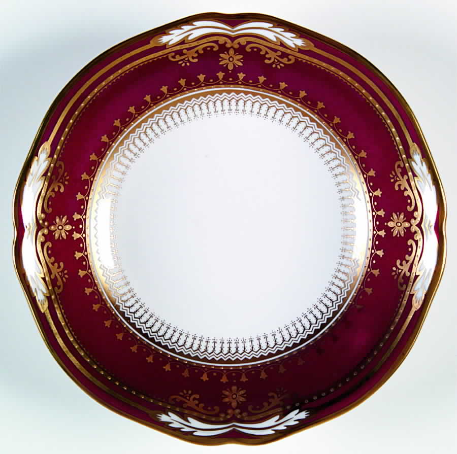 Lancaster Crimson Coupe Cereal Bowl by Spode-1