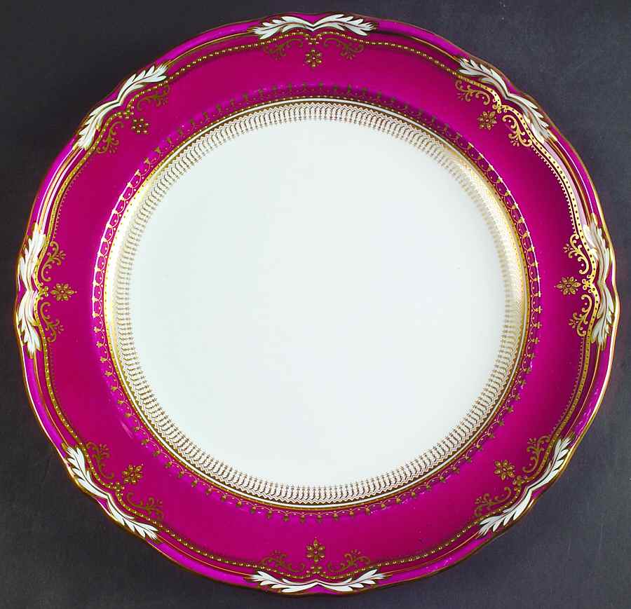 Lancaster Crimson 12" Chop Plate (Round Platter) by Spode-1