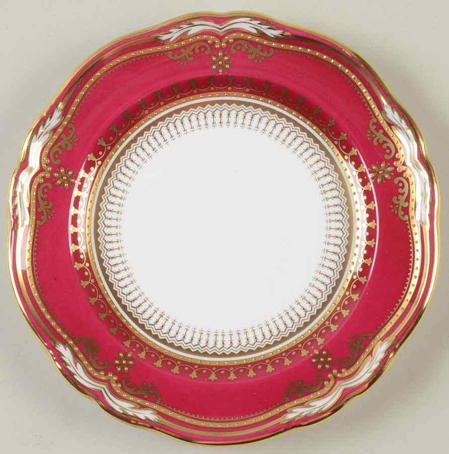 Lancaster Crimson Bread & Butter Plate by Spode-1