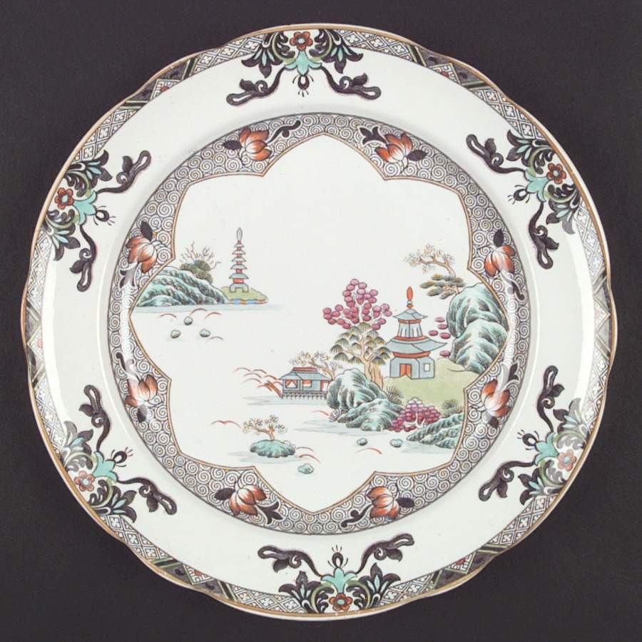 Landscape Dinner Plate by Spode-1