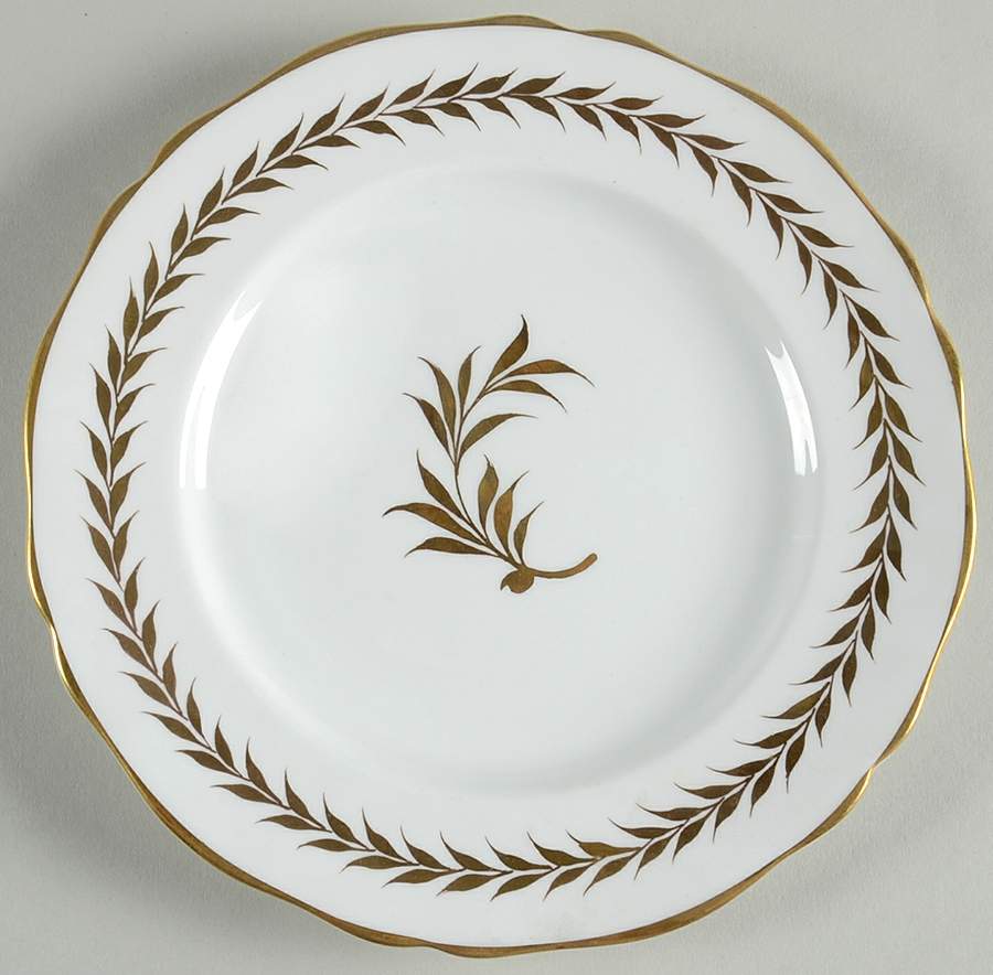 Laurel Gold Salad Plate by Spode-1