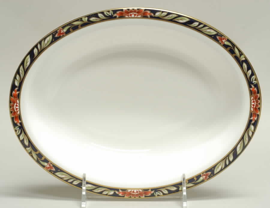 Lauriston 9" Oval Vegetable Bowl by Spode-1