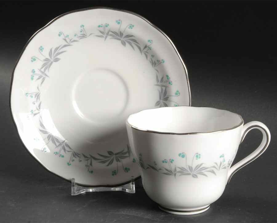 Loralie Footed Cup & Saucer Set by Spode-1