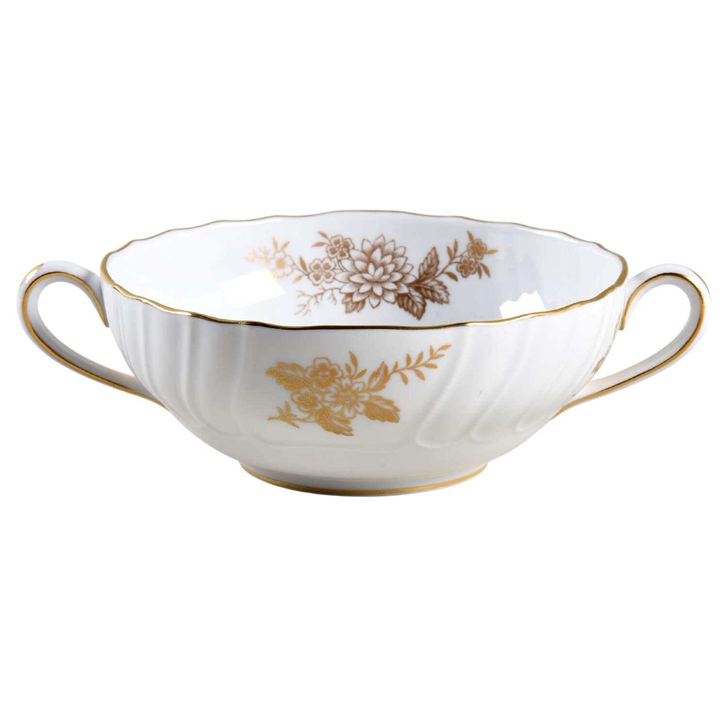 Louvain Flat Cream Soup Bowl by Spode-1