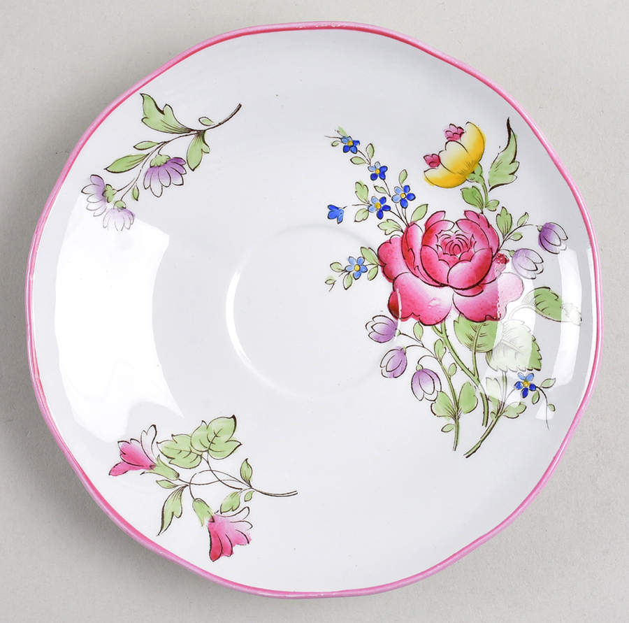 Luneville Saucer by Spode-1