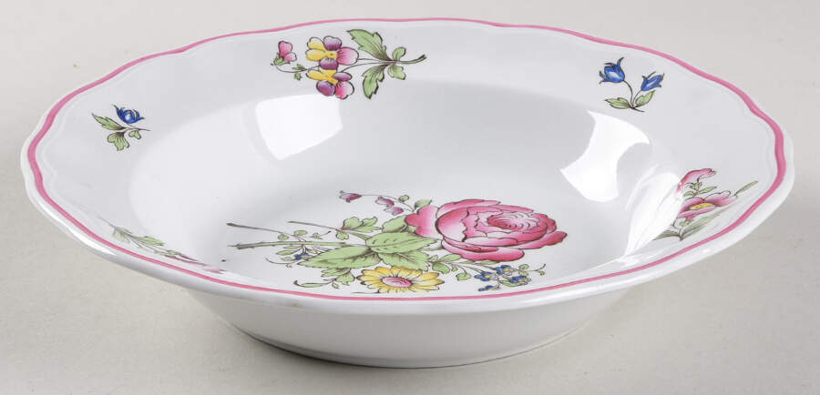 Luneville Rim Soup Bowl by Spode-1