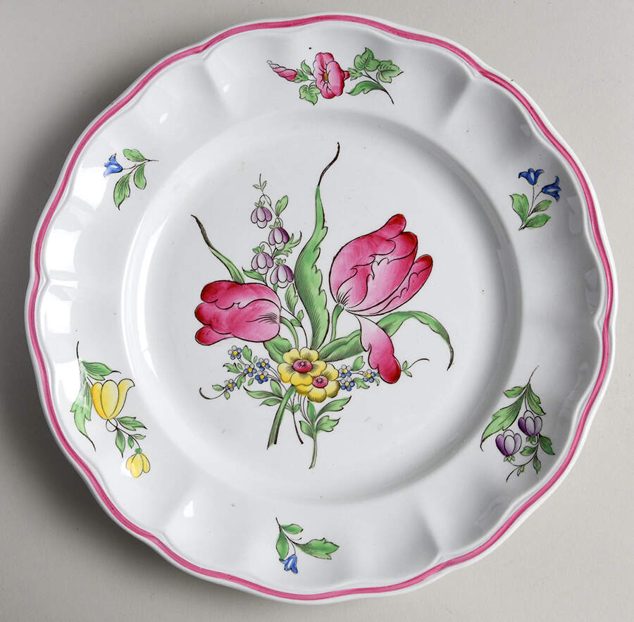 Luneville Luncheon Plate by Spode-1
