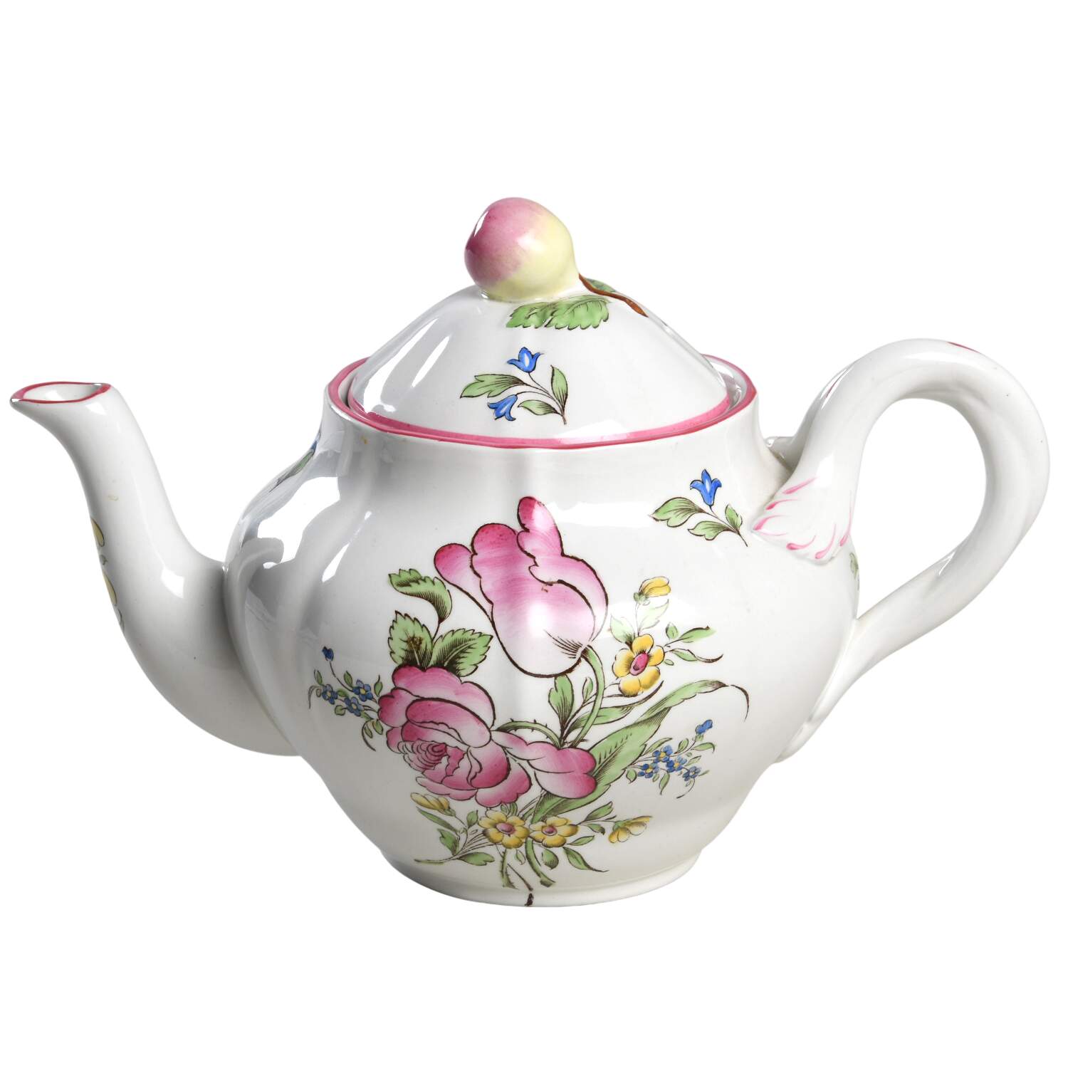 Luneville Teapot & Lid by Spode-1
