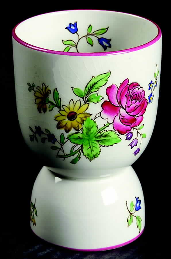 Luneville Double Egg Cup by Spode-1