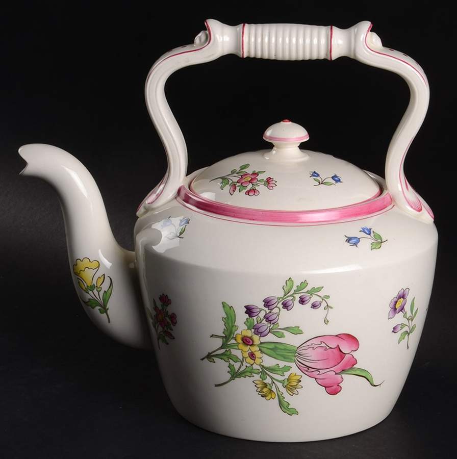 Luneville Kettle & Lid by Spode-1